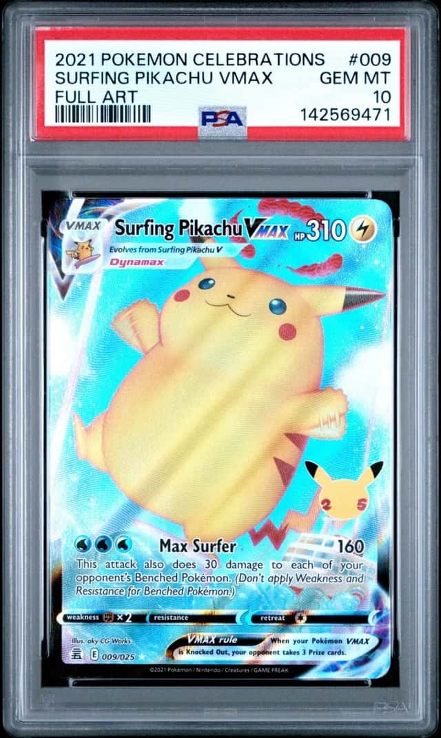 Surfing Pikachu VMAX