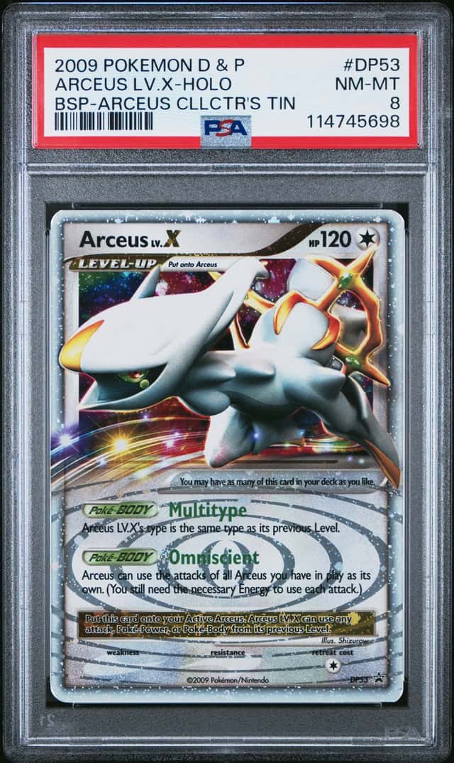 Arceus Collector's Tin