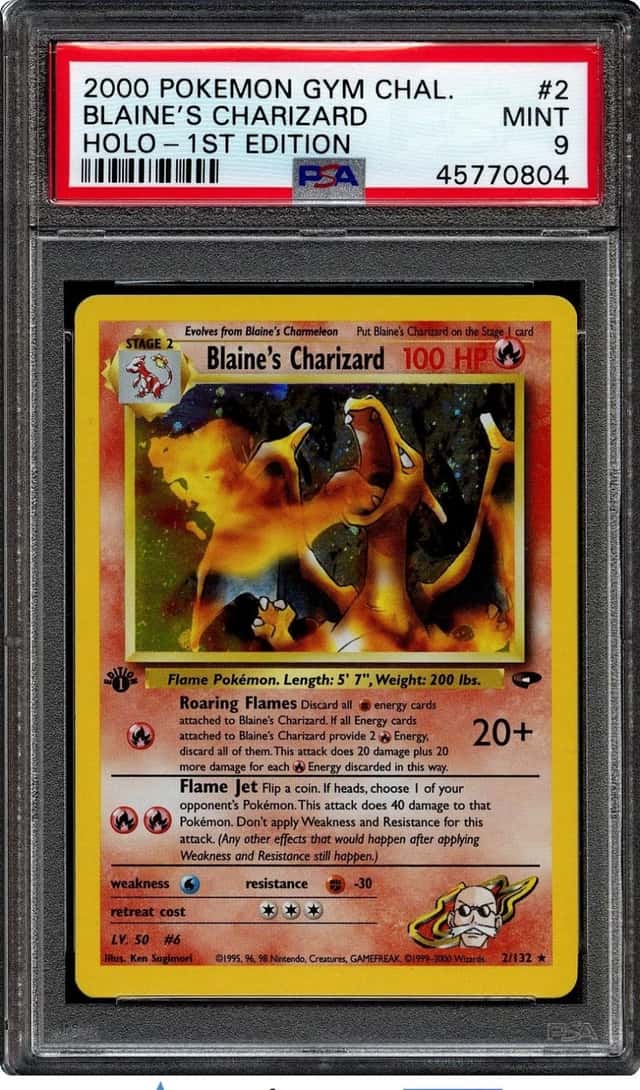 Blaine's Charizard