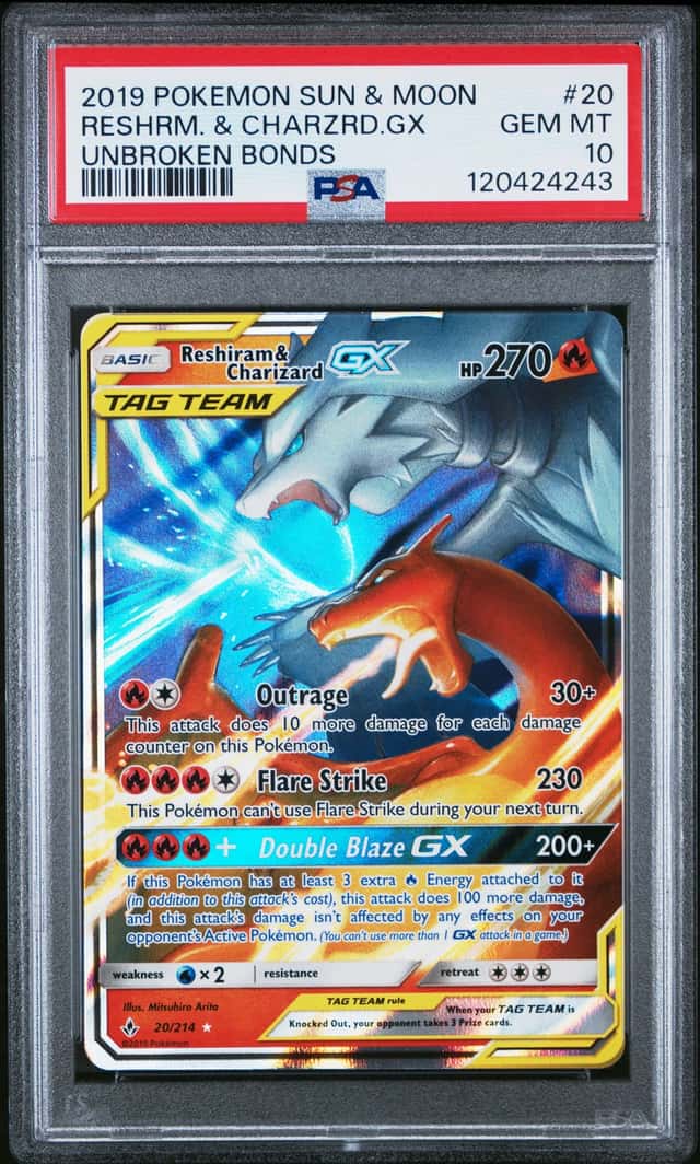 Reshiram & Charizard GX