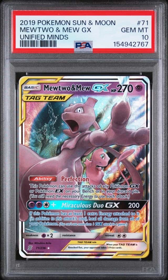 Mewtwo & Mew GX
