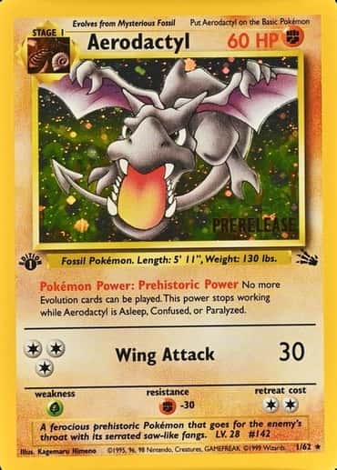 1St Edition · Prerelease