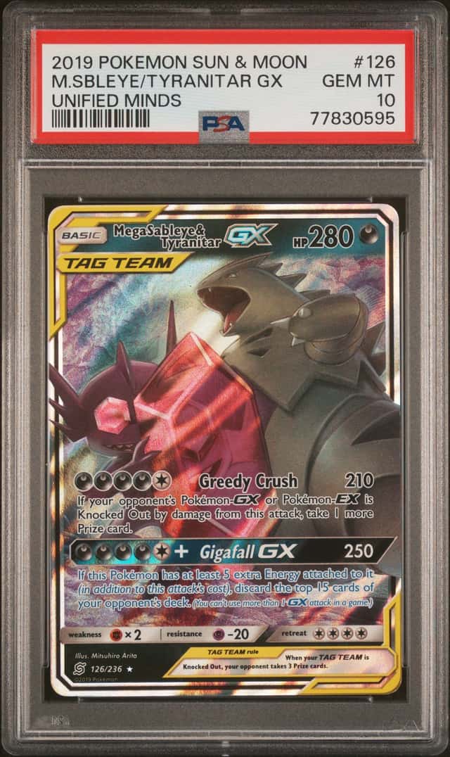 Mega Sableye & Tyranitar GX