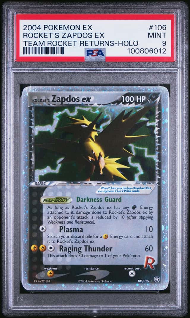 Rocket's Zapdos EX