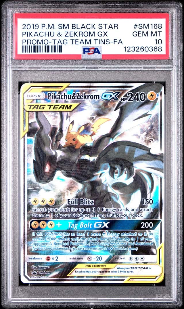Pikachu & Zekrom GX