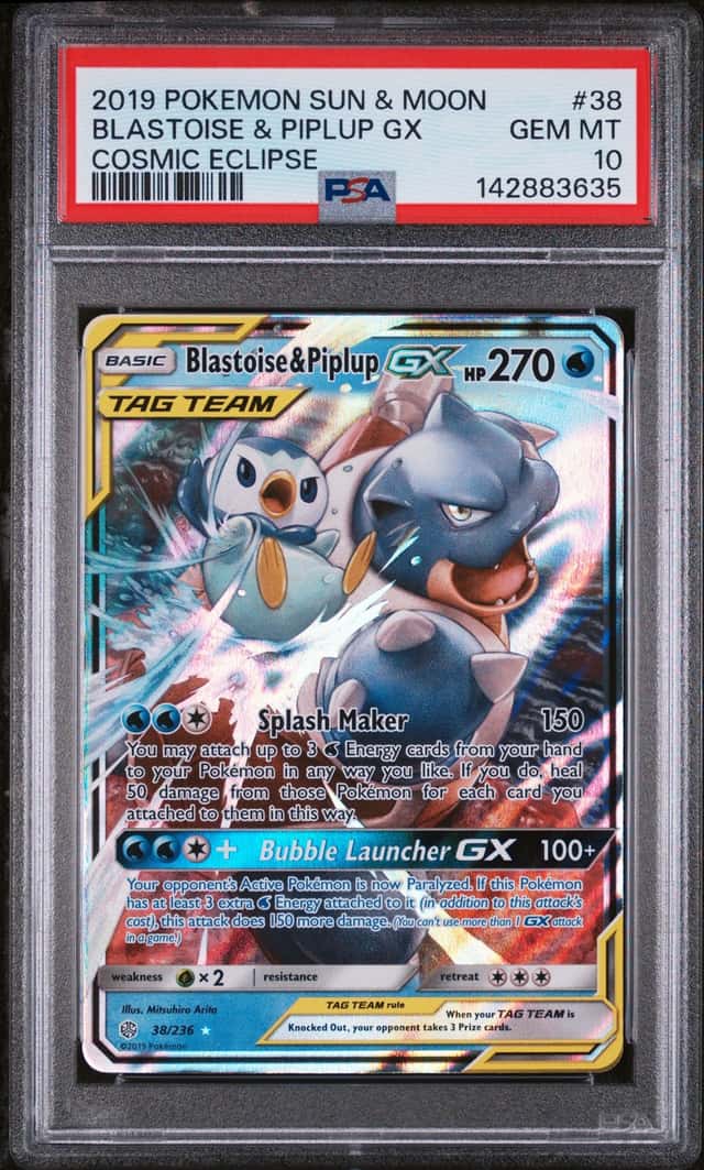Blastoise & Piplup GX