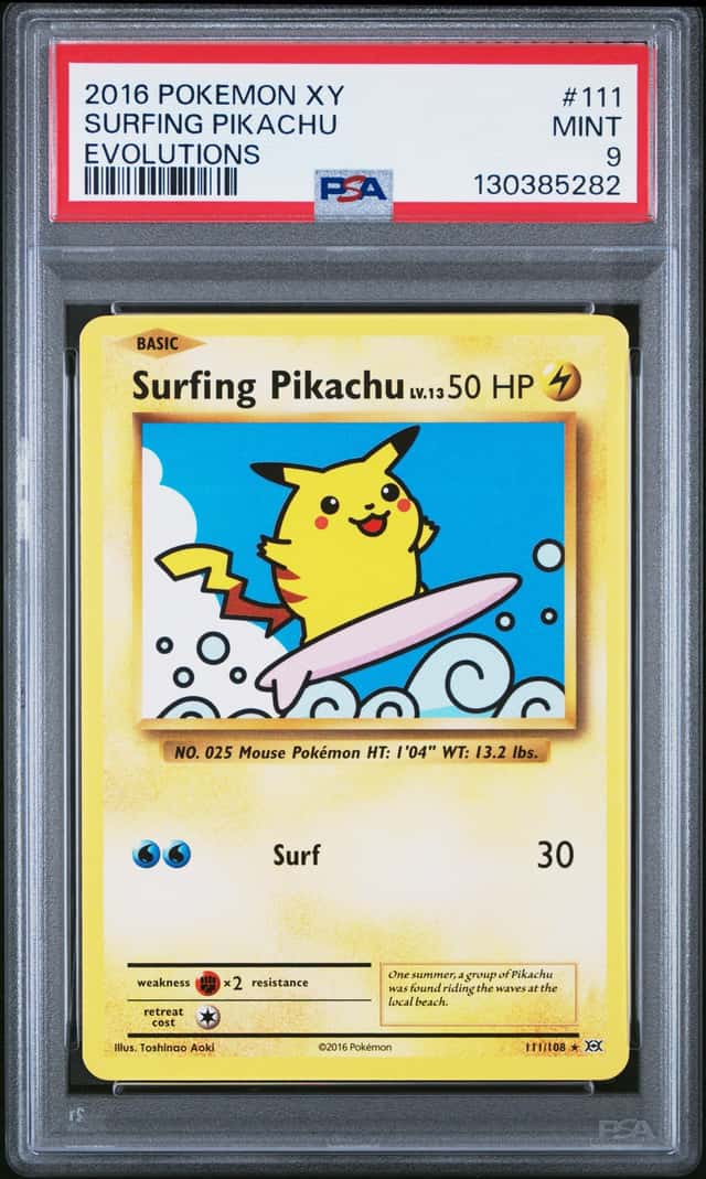 Surfing Pikachu