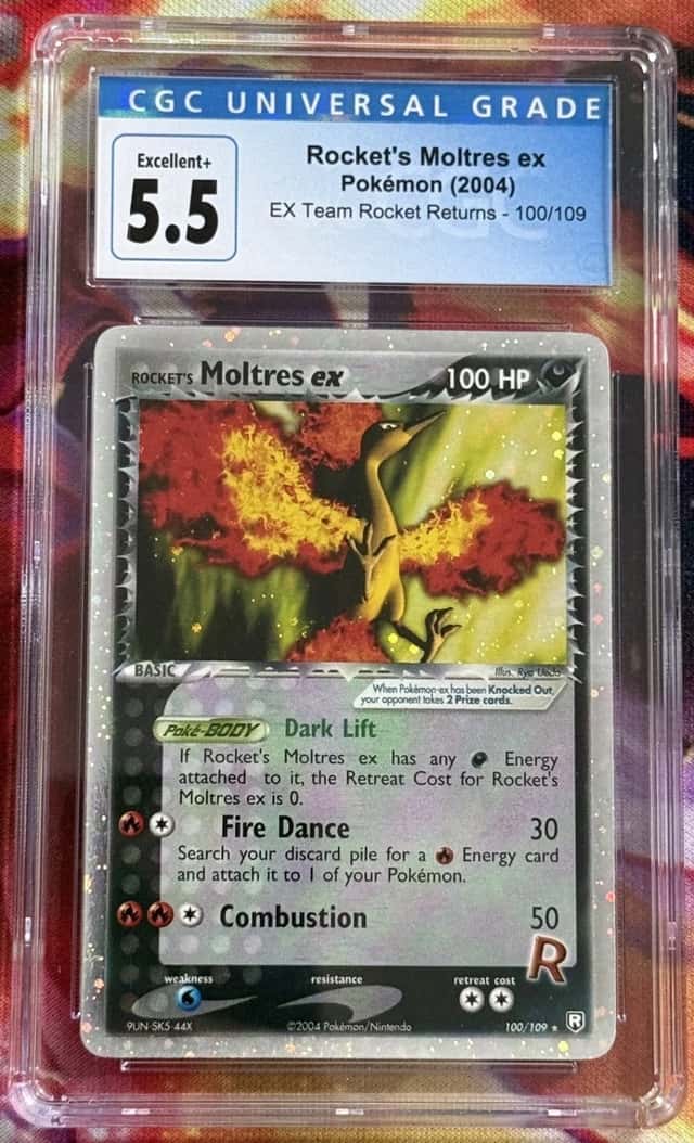 Rocket's Moltres EX