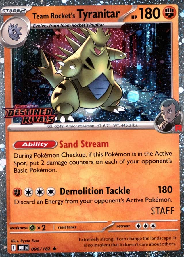 Holo · Prerelease · Staff