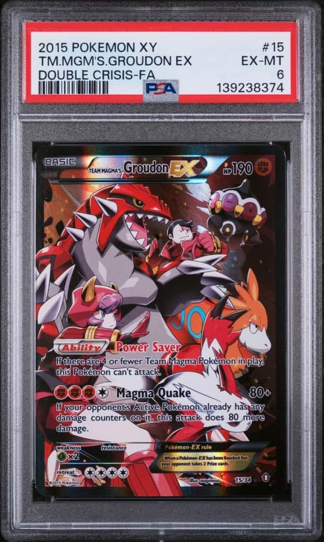 Team Magma's Groudon EX