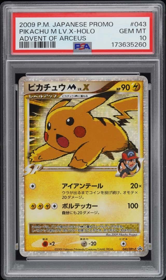 Pikachu M Lv X