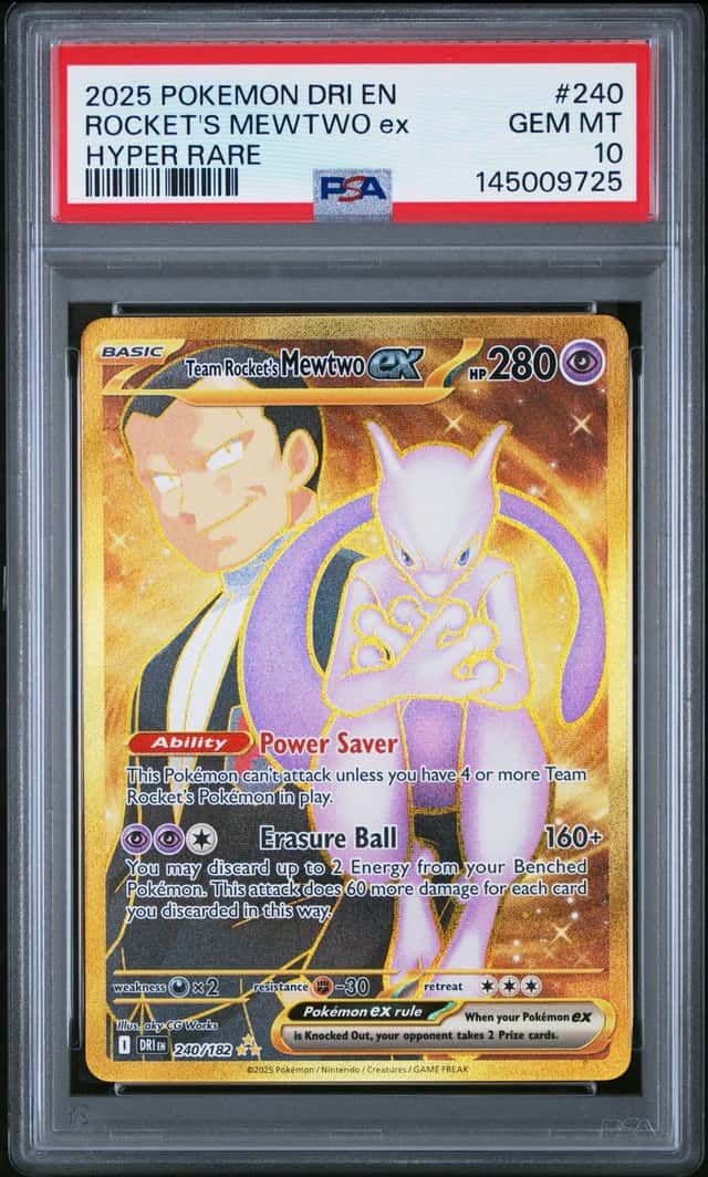 ROCKET'S MEWTWO ex