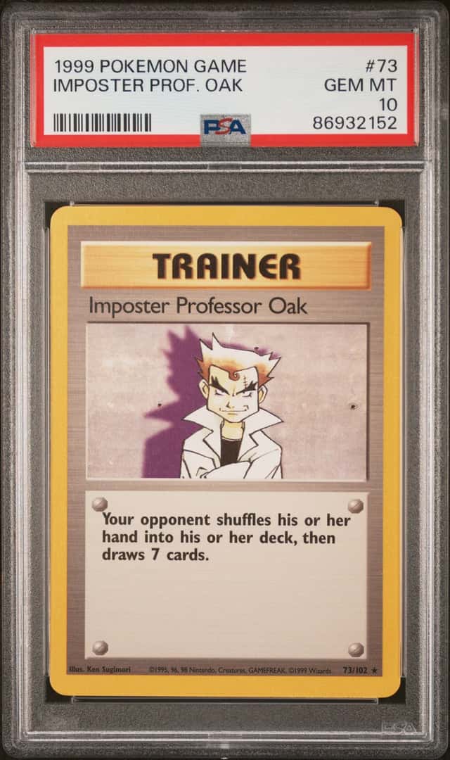 Impostor Professor Oak