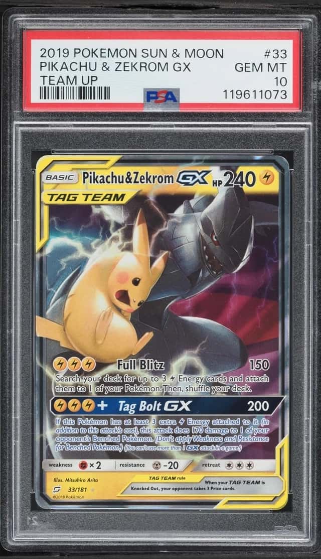 Pikachu & Zekrom GX