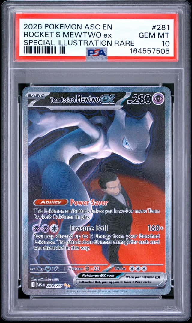 ROCKET'S MEWTWO ex