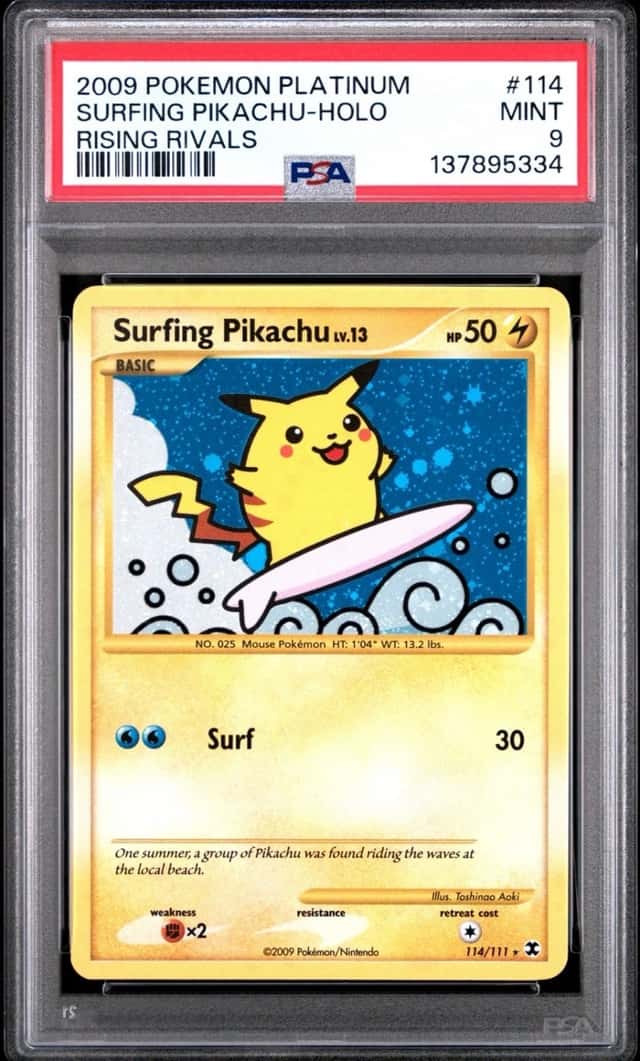Surfing Pikachu