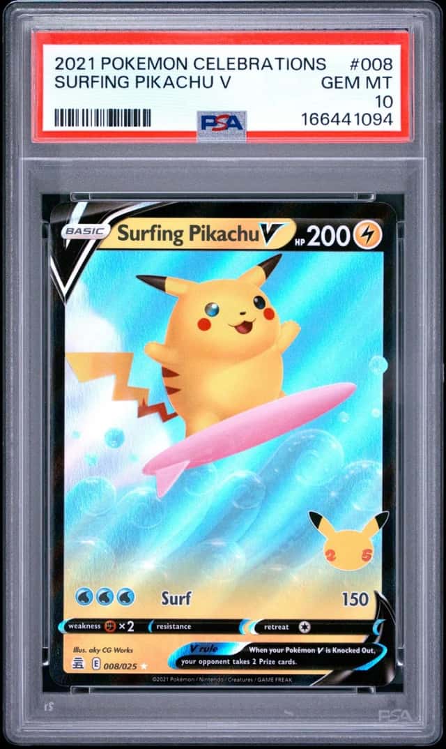 Surfing Pikachu V