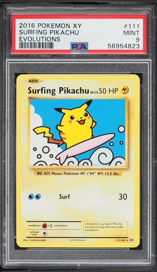 Surfing Pikachu