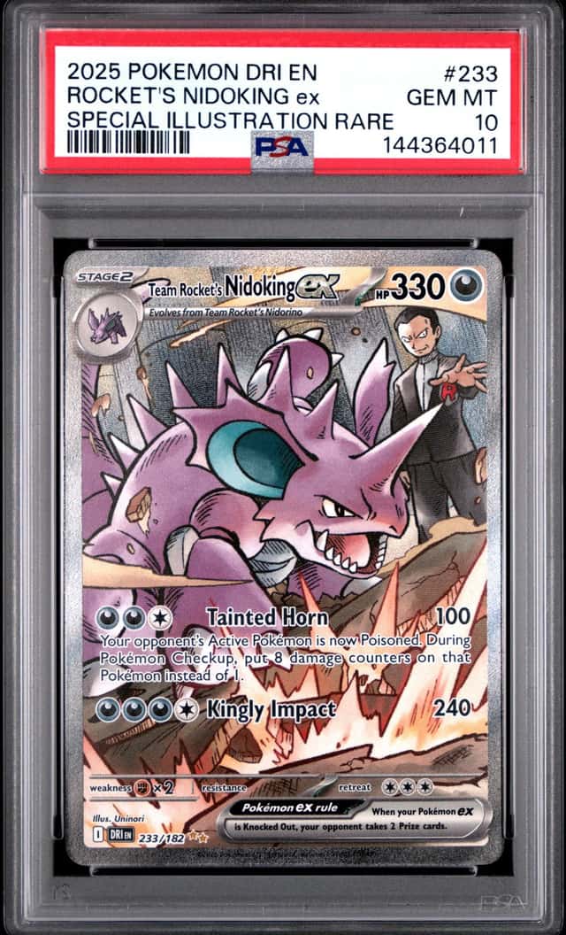 ROCKET'S NIDOKING ex