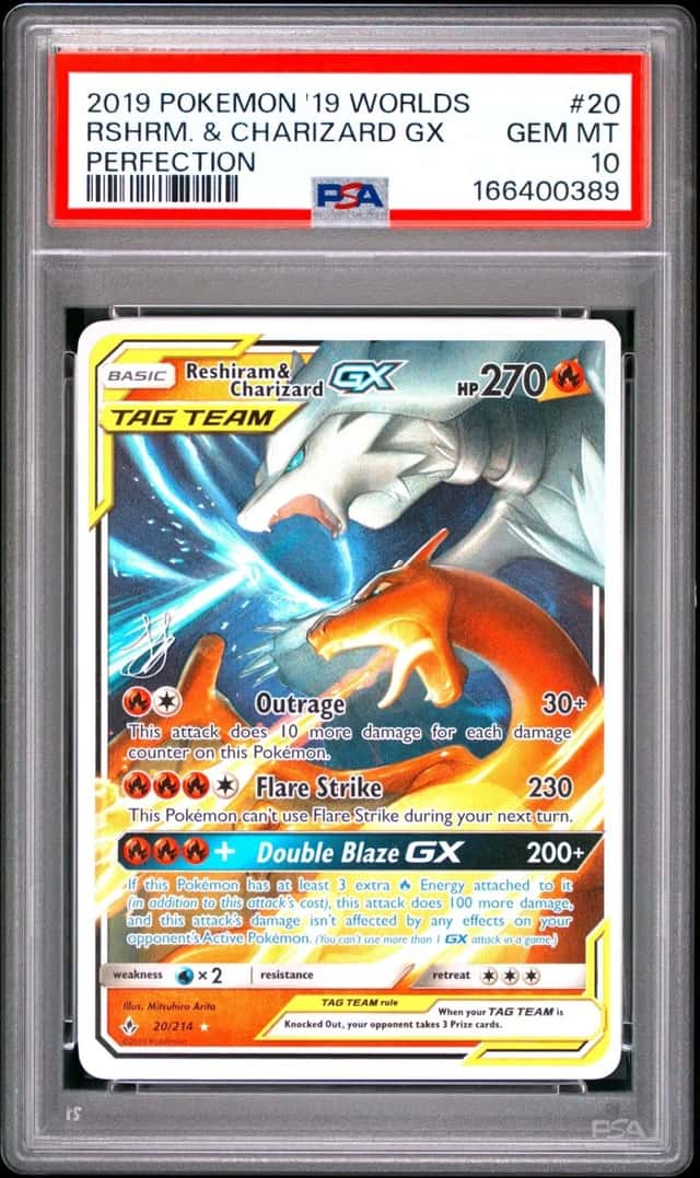 Reshiram & Charizard GX