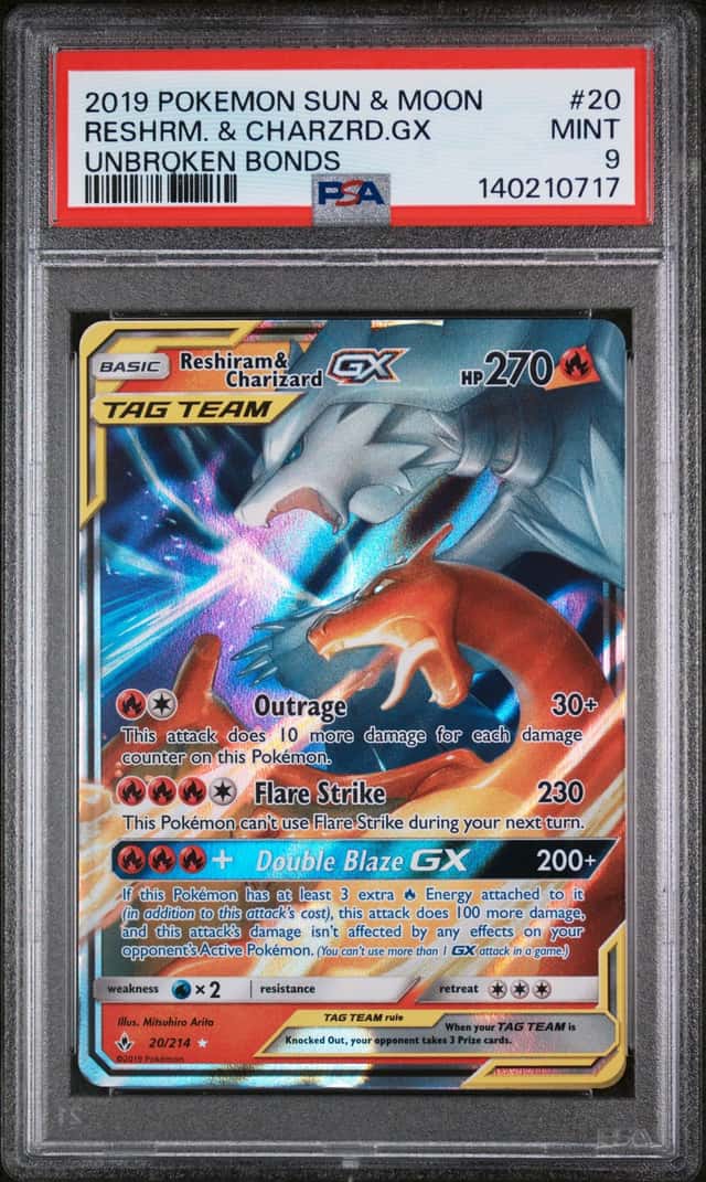 Reshiram & Charizard GX