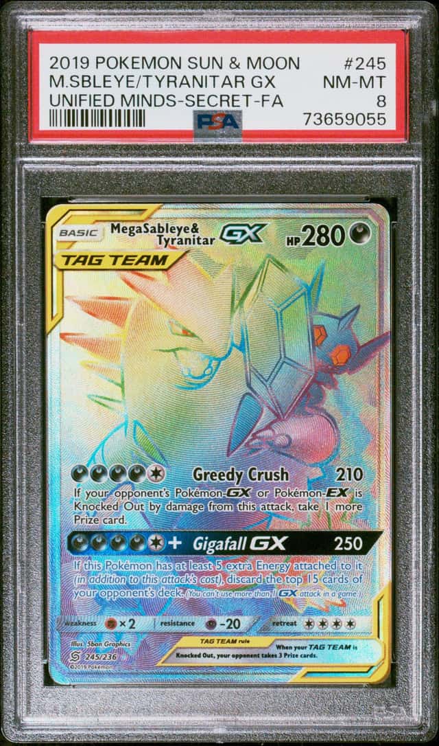 Mega Sableye & Tyranitar GX