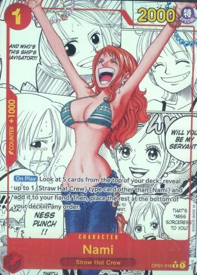 Non-Holo · Op Manga Art