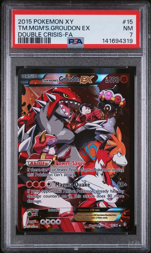 Team Magma's Groudon EX