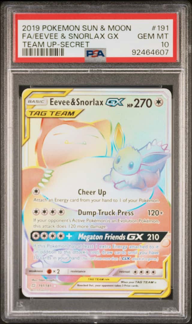 Eevee & Snorlax GX