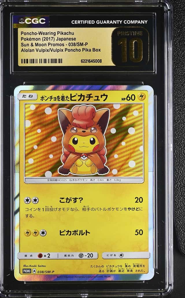 Poncho-wearing Pikachu