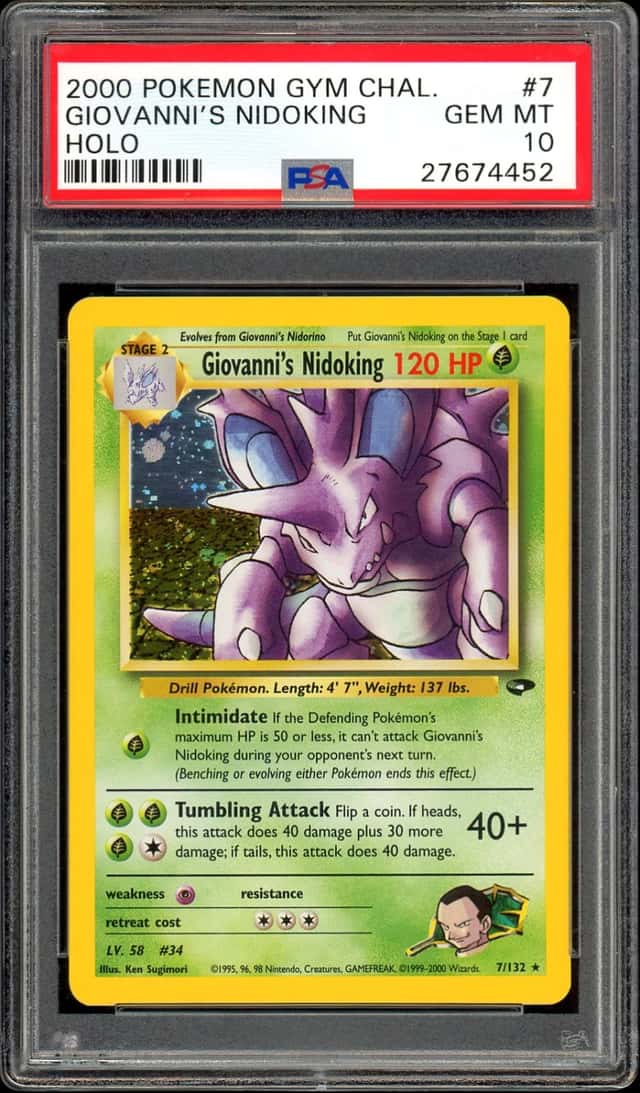 Giovanni's Nidoking