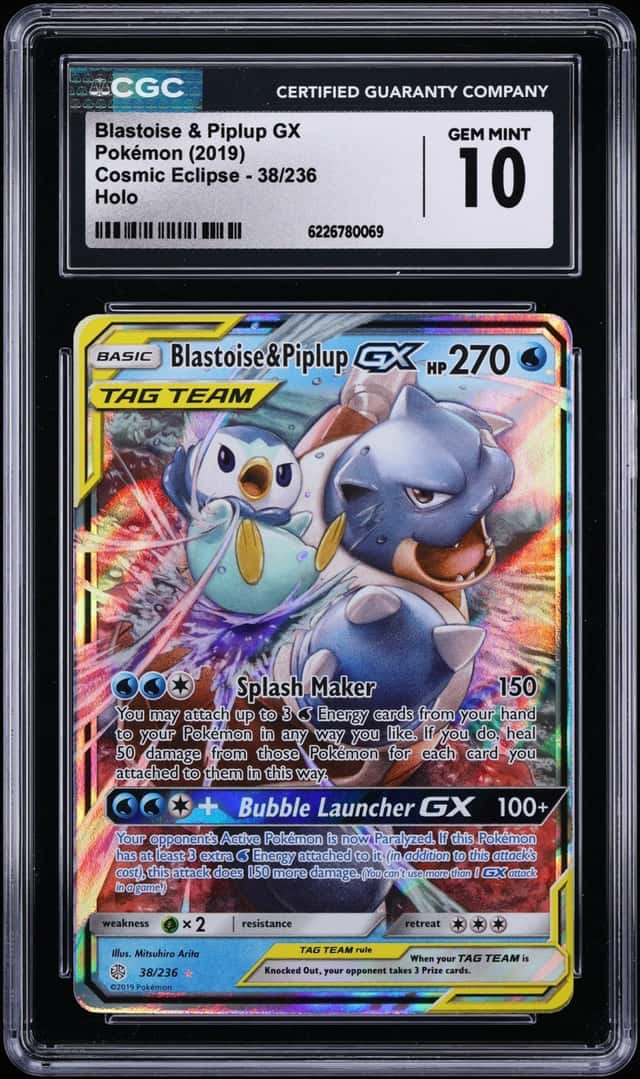 Blastoise & Piplup GX