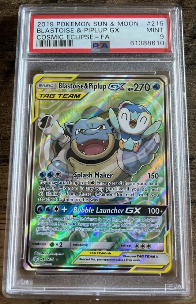 Blastoise & Piplup GX