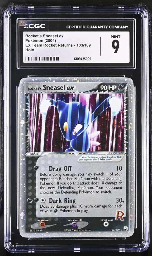 Rocket's Sneasel EX