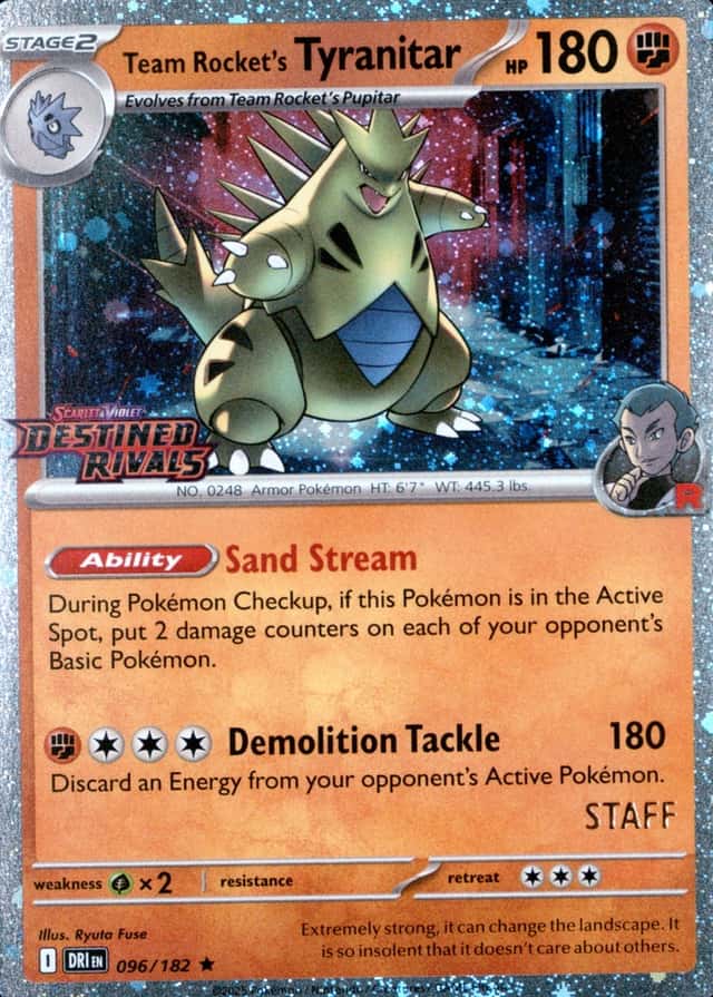 Holo · Prerelease · Staff