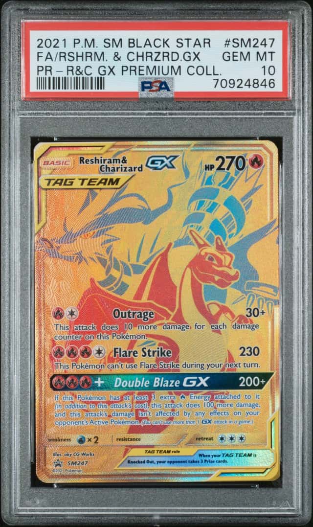 Reshiram & Charizard GX