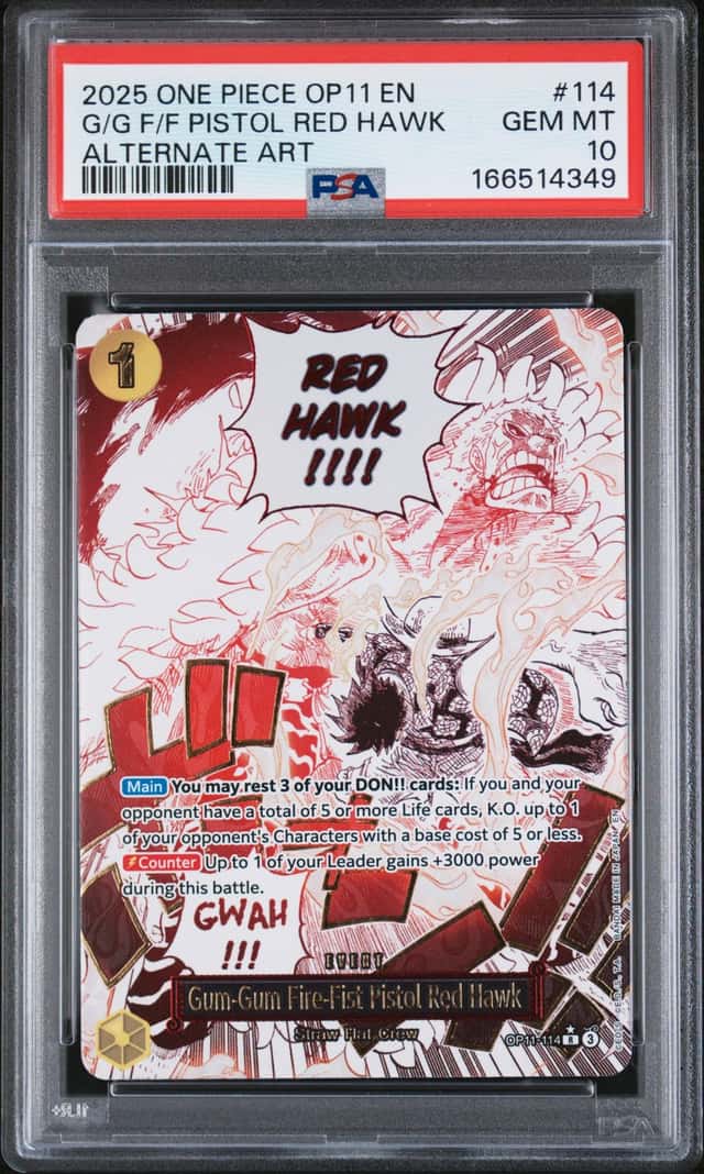 Gum-Gum Fire-Fist Pistol Red Hawk