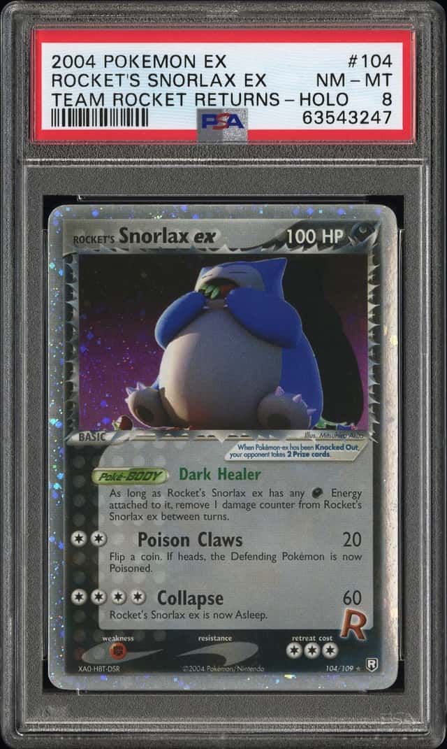 Rocket's Snorlax EX