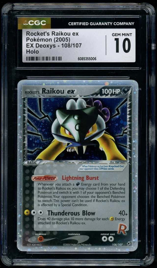 Rocket's Raikou ex