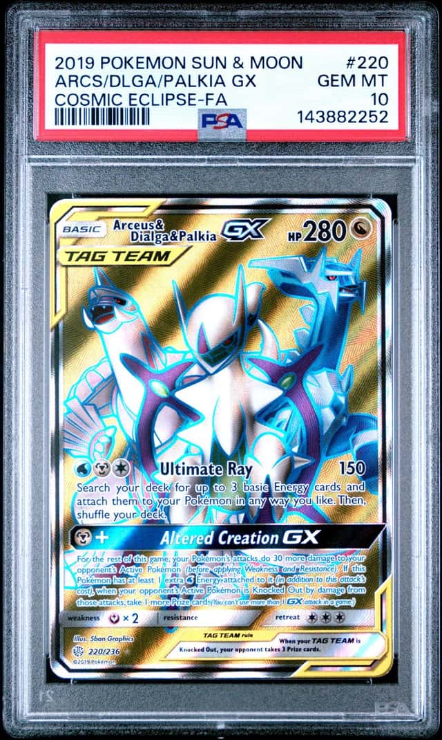 Arceus & Dialga & Palkia GX