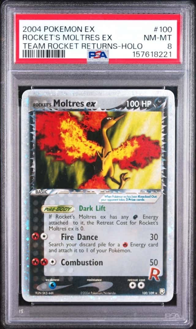 Rocket's Moltres EX