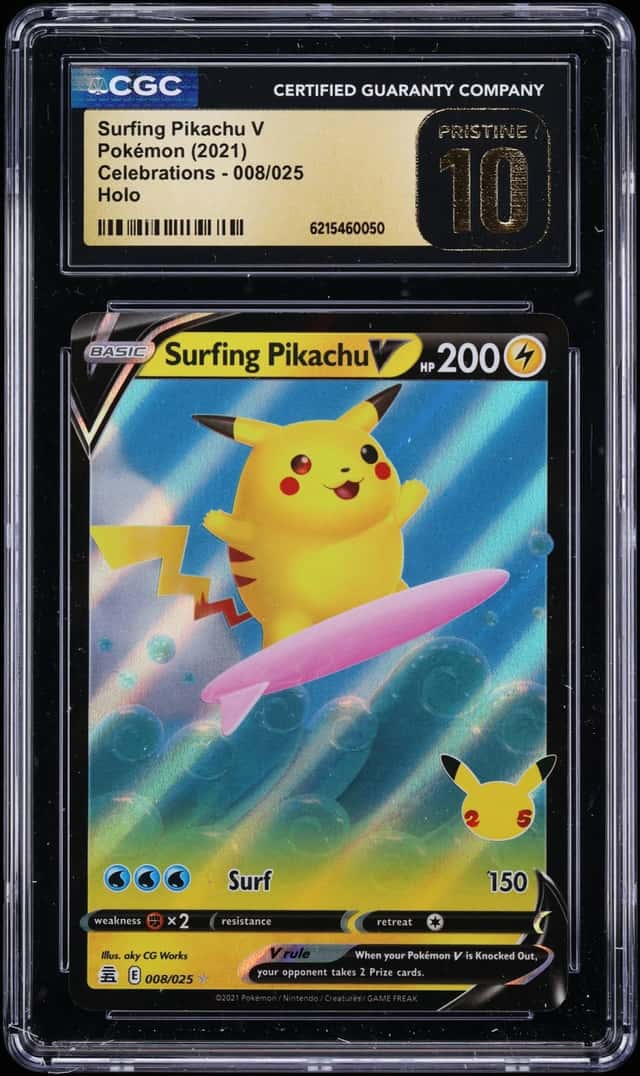 Surfing Pikachu V