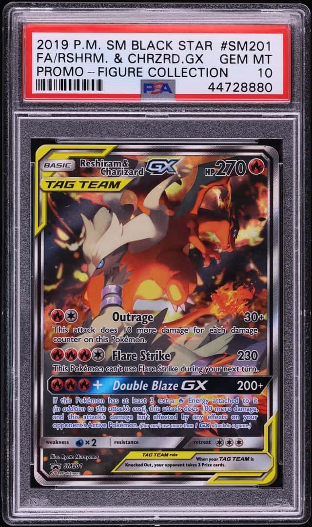 Reshiram & Charizard GX