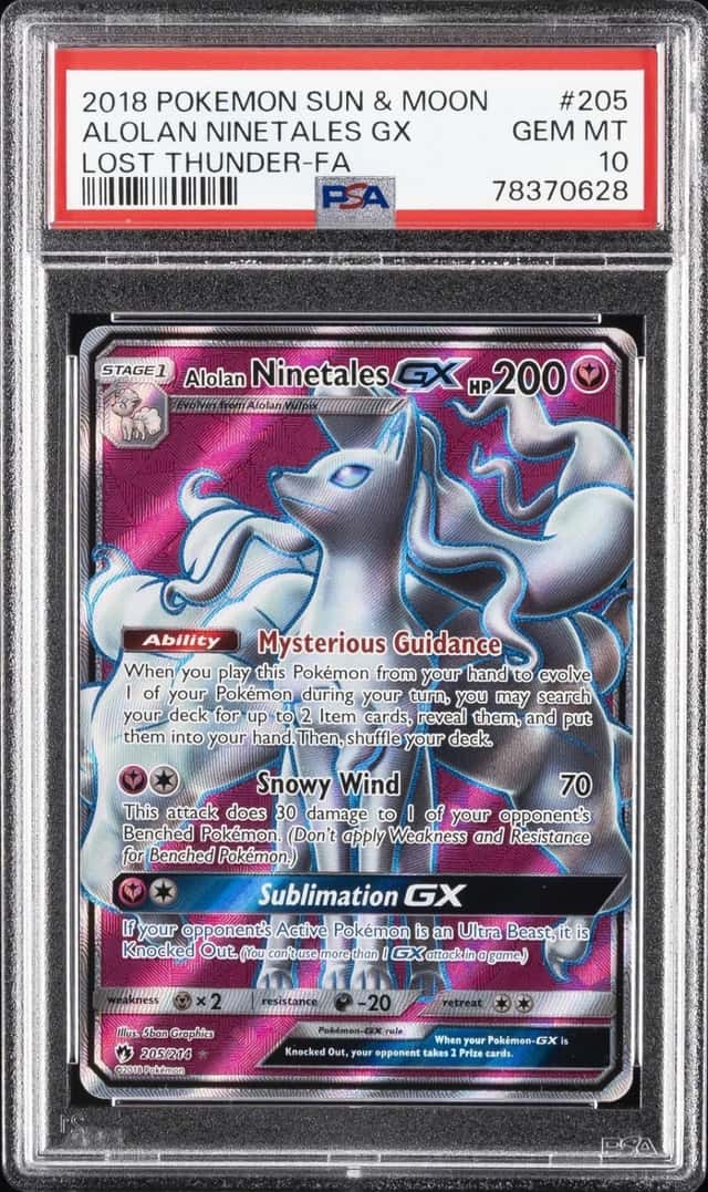 Alolan Ninetales GX