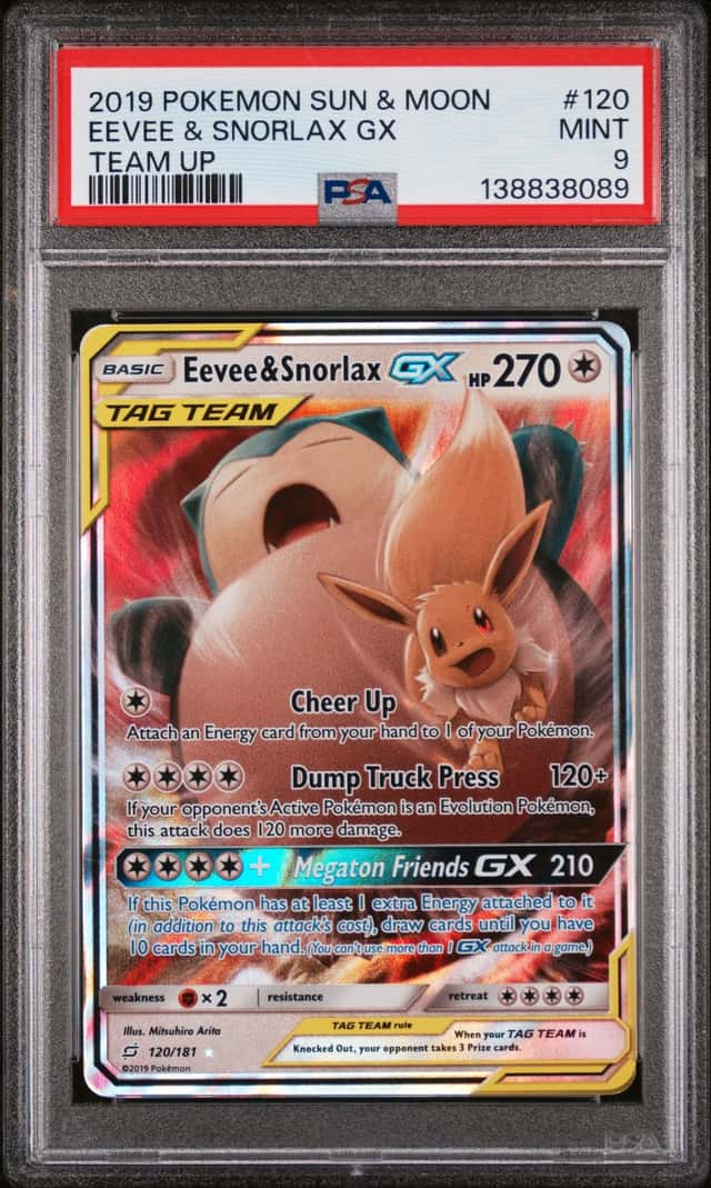 Eevee & Snorlax GX