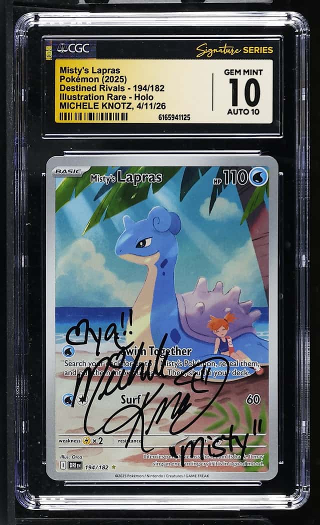 Misty's Lapras