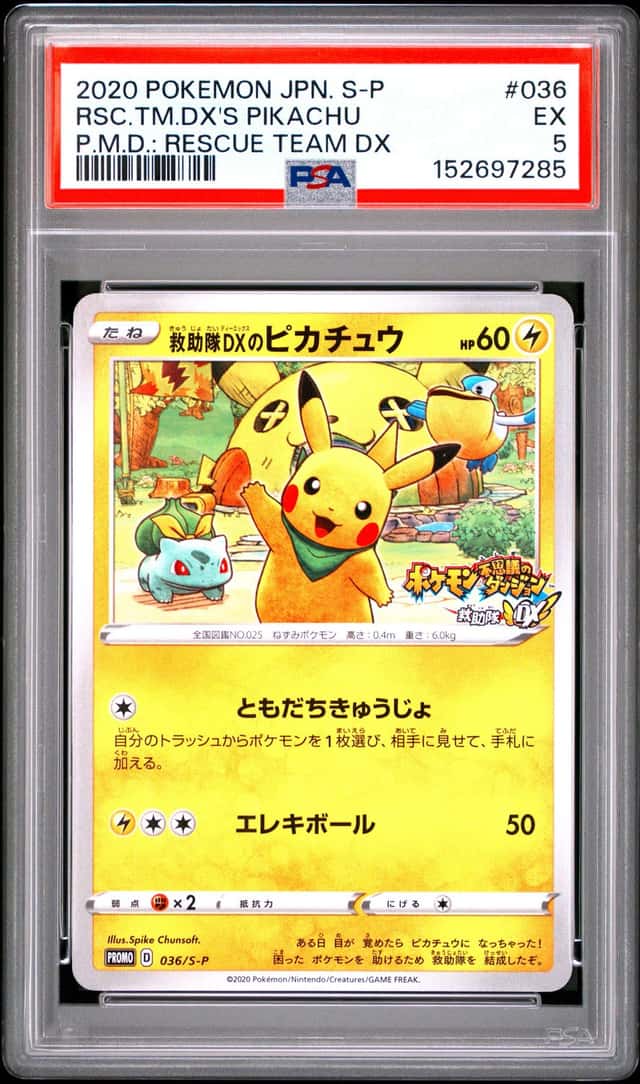 Rescue Team Dx's Pikachu