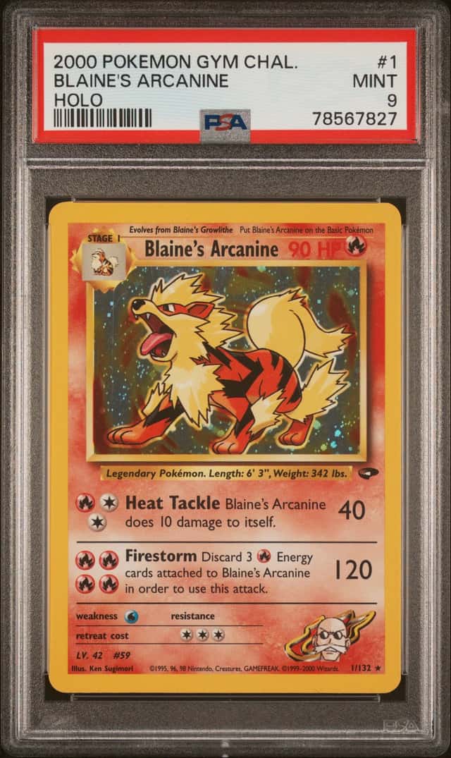 Blaine's Arcanine