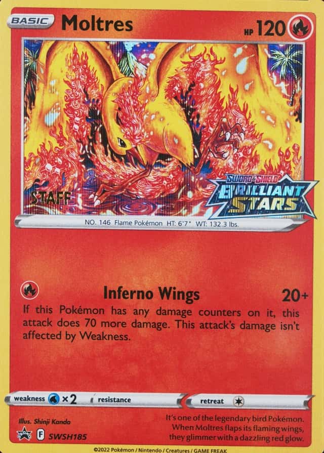 Holo · Prerelease · Staff
