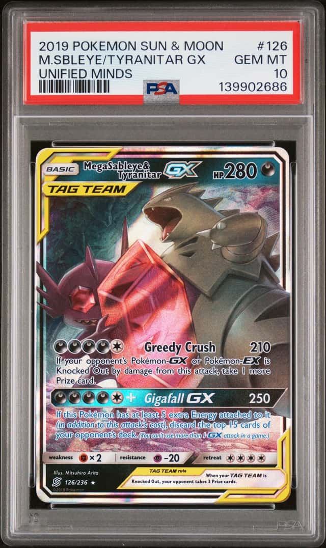 Mega Sableye & Tyranitar GX